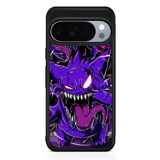 Pokemon Evil Gengar Google Pixel 10 Pro Case | Slim Google Pixel 10 Pro Rubber Case