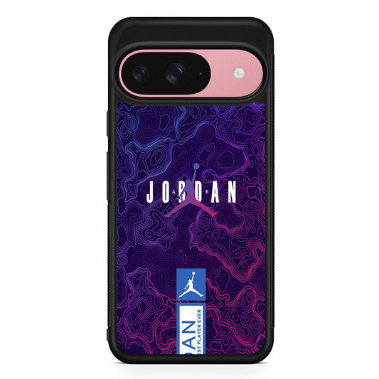 Air Jordan The Twilight Sky Contour Google Pixel 9 Case | Google Pixel 9 Protective Rubber Case