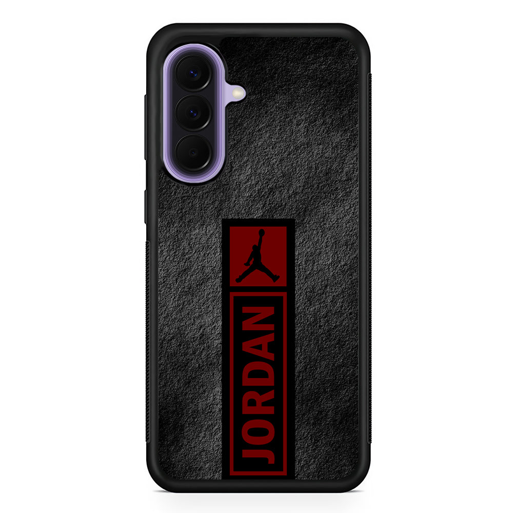 Air Jordan Grey Abstract Samsung Galaxy A57 Case | Slim Samsung Galaxy A57 Rubber Case