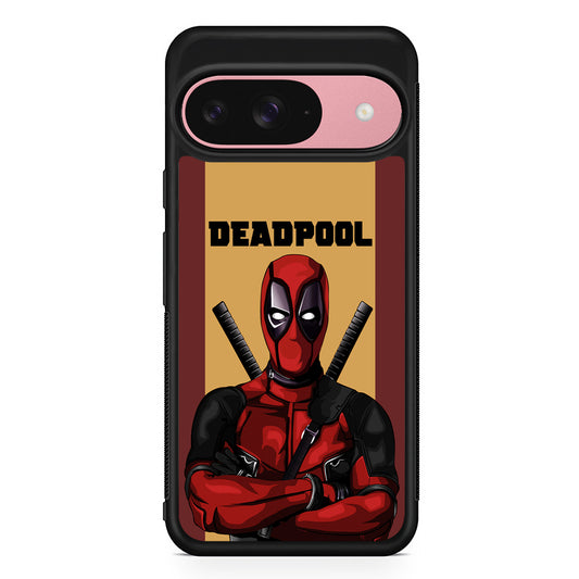 Deadpool Victory Celebration Google Pixel 9 Case | Google Pixel 9 Protective Rubber Case