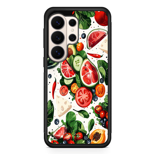 Fresh Organic Fruits and Vegetables Samsung Galaxy S26 Ultra Case | Slim Protective Case for Samsung Galaxy S26 Ultra
