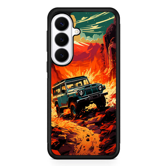 Jeep Offroad Adventure Car Samsung Galaxy S26 Plus Case | Slim Protective Cover for Samsung Galaxy S26 Plus