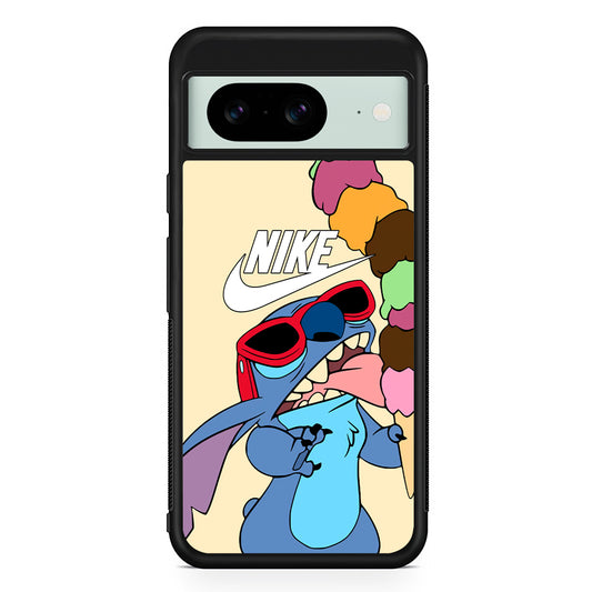 Nike Stitch Ice Cream Google Pixel 8 Case | Slim Rubber Case for Google Pixel 8