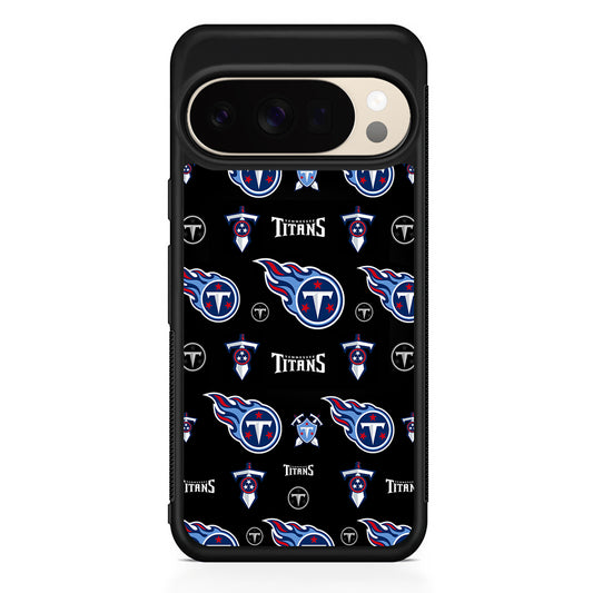 NFL Tennessee Titans Pattern Google Pixel 10 Pro XL Case | Slim Google Pixel 10 Pro XL Protective Case