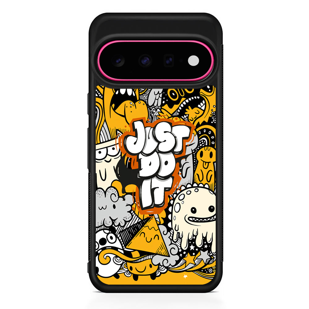 Nike Make Smile with Doodle Google Pixel 11 Case - Stylish Protective Phone Case