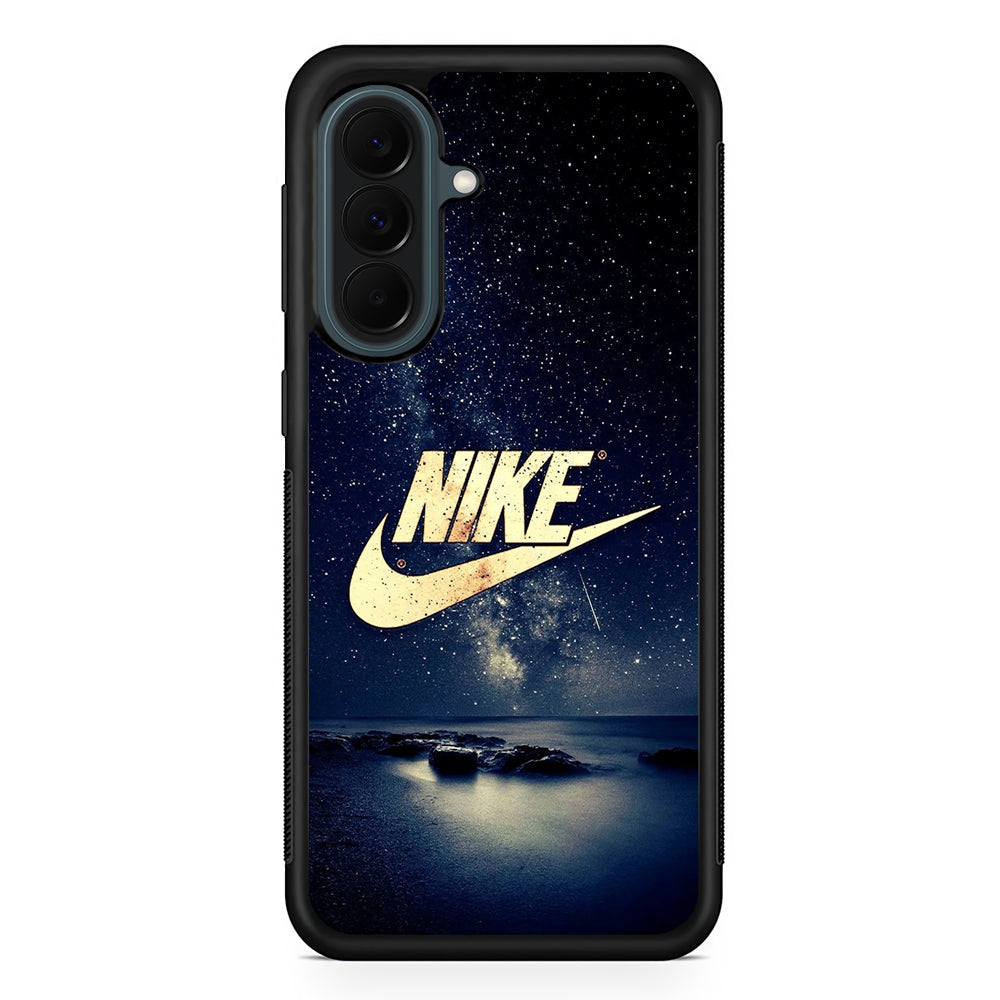Nike Dust of The Night Samsung Galaxy A37 Case | Samsung Galaxy A37 Rubber Phone Case