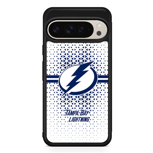 NHL Tampa Bay Lightning Triangle Google Pixel 9 Pro Case | Slim Protective Cover