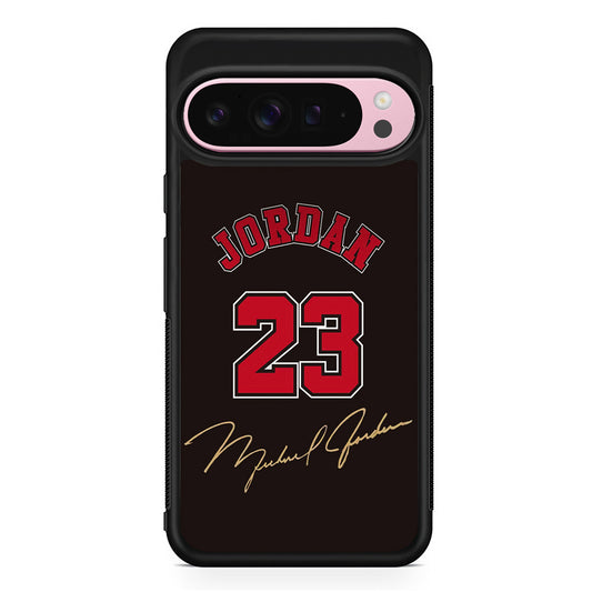 Air Jordan Signature Number Google Pixel 9 Pro XL Case | Protective Cover