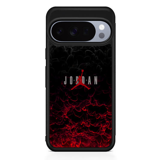 Air Jordan Light The Smoke Google Pixel 10 Pro Case | Slim Google Pixel 10 Pro Rubber Case