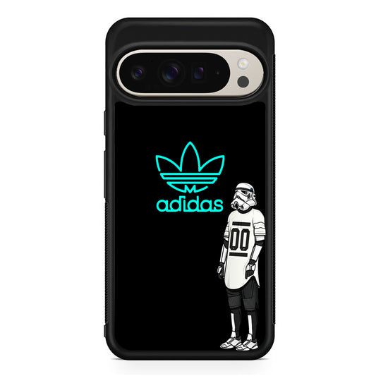 Adidas Neon Stormtrooper Google Pixel 9 Pro Case | Slim Protective Cover