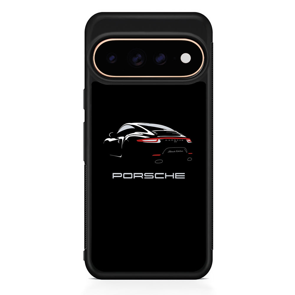 Porsche Black Edition Google Pixel 11 Pro Case - Stylish Protective Phone Case