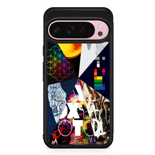 Coldplay Album Cover Collage Google Pixel 9 Pro XL Case | Protective Cover
