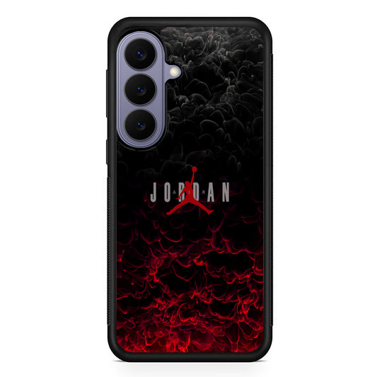 Air Jordan Light The Smoke Samsung Galaxy S26 Case | Slim Protective Rubber Case for Samsung S26