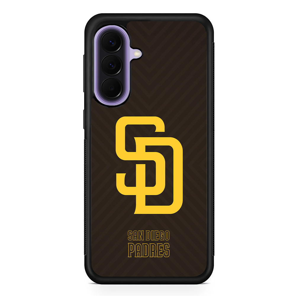 MLB San Diego Padres Team Samsung Galaxy A57 Case | Slim Samsung Galaxy A57 Rubber Case