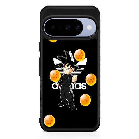 Adidas Goku Dragon Ball Google Pixel 10 Case | Google Pixel 10 Rubber Protective Case