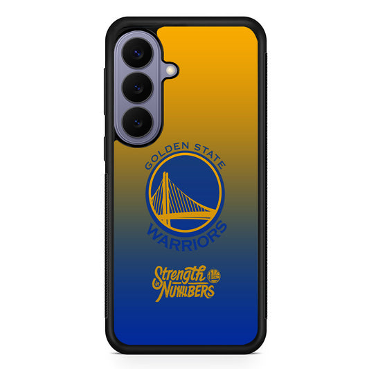 NBA Golden State Warriors Gradient Samsung Galaxy S26 Case | Durable Rubber Case for Samsung Galaxy S26