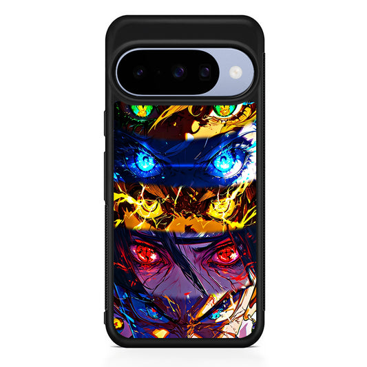 Various Kinds of Anime Eyes Google Pixel 10 Case | Google Pixel 10 Rubber Protective Case