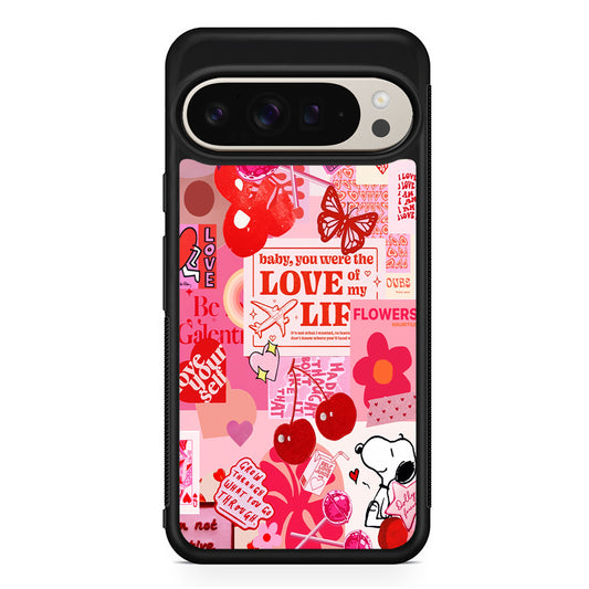 Valentine’s Day Aesthetic Google Pixel 9 Pro Case | Slim Protective Cover