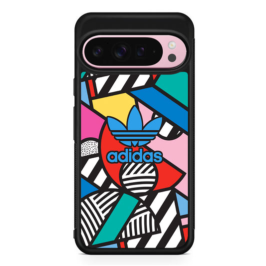 Adidas Collage of Shape Google Pixel 9 Pro XL Case | Protective Cover