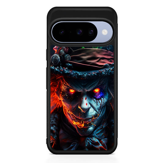 The Mad Hatter Alice in Wonderland Google Pixel 10 Case | Google Pixel 10 Rubber Protective Case