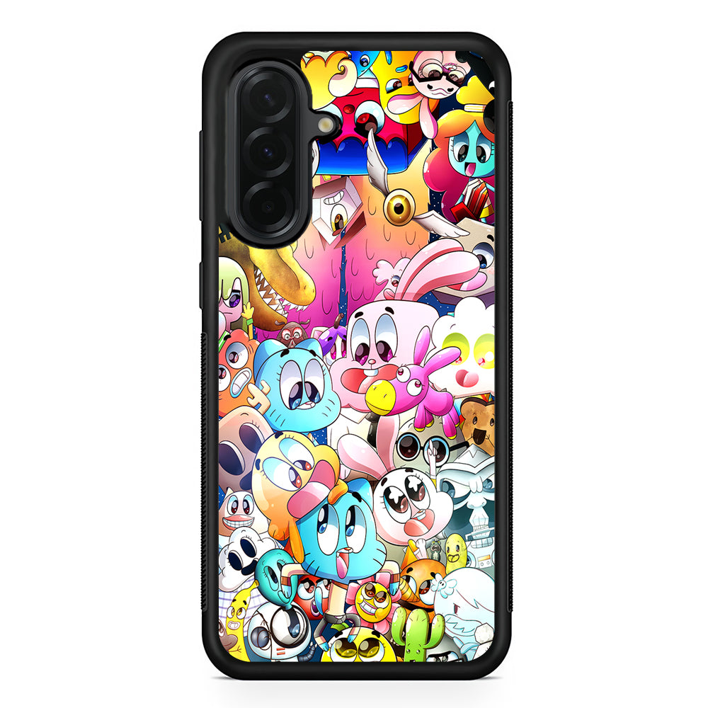 The Amazing World Of Gumball Samsung Galaxy A36 Case | Protective Rubber Cover