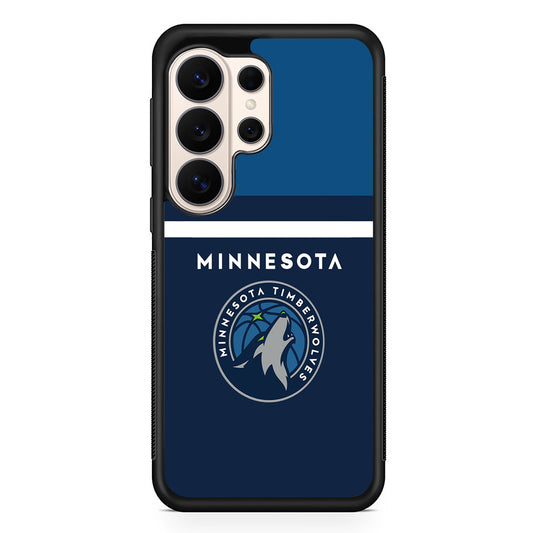NBA Minnesota Timberwolves Jersey Samsung Galaxy S26 Ultra Case | Slim Protective Case for Samsung Galaxy S26 Ultra