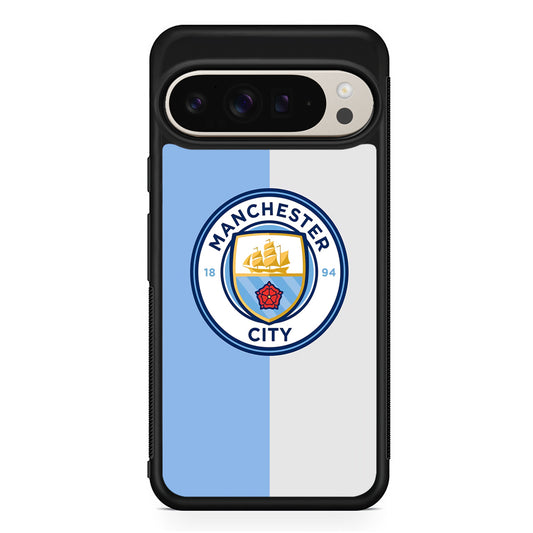 Manchester City Colour Of Pride Google Pixel 9 Pro Case | Slim Protective Cover