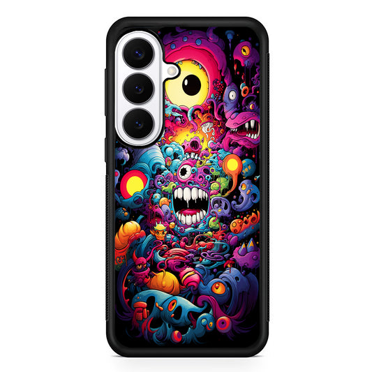 One Eyed Monster Doodle Art Samsung Galaxy S26 Plus Case | Slim Protective Cover for Samsung Galaxy S26 Plus