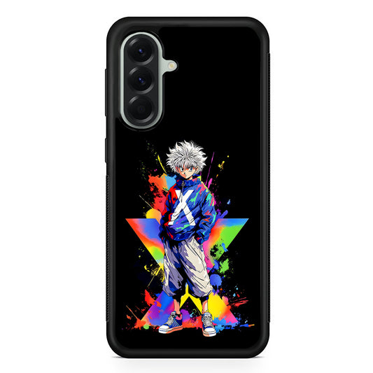 Hunter x Hunter Killua Fashionable Samsung Galaxy A56 Case | Samsung Galaxy A56 Protective Rubber Case