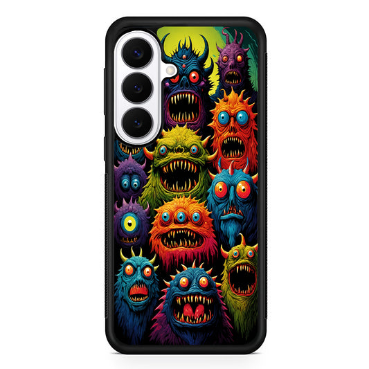 Colorful Scary Monster Doodle Samsung Galaxy S26 Plus Case | Slim Protective Cover for Samsung Galaxy S26 Plus