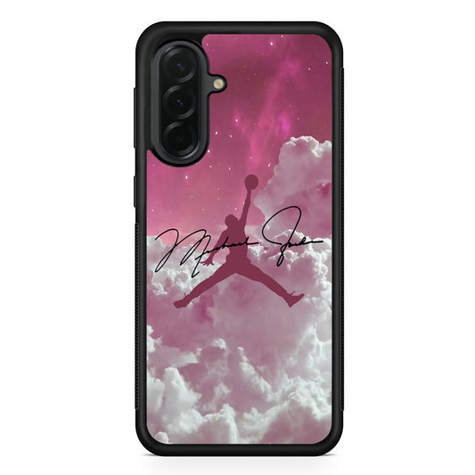 Air Jordan Signature Art of Aesthetic Aurora Samsung Galaxy A36 Case | Slim Samsung Galaxy A36 Protective Case