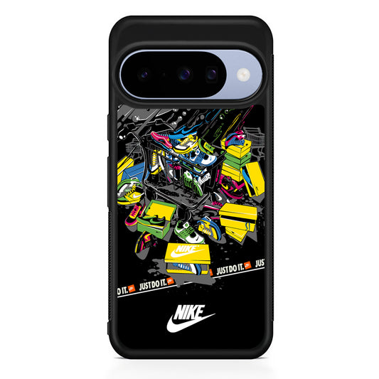 Nike Shopping Box Google Pixel 10 Case | Google Pixel 10 Rubber Protective Case