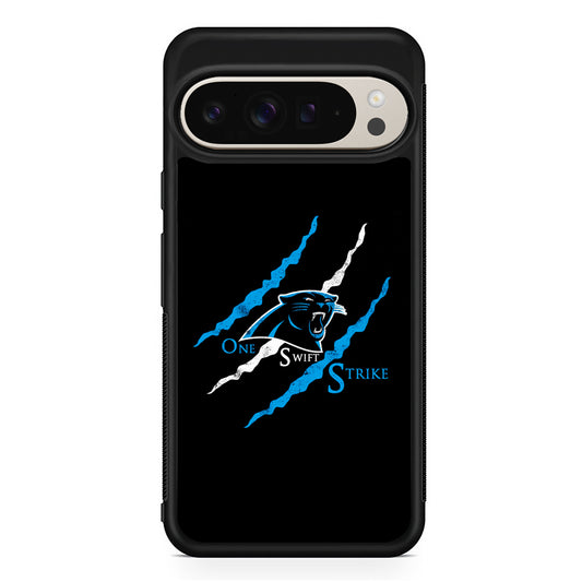 NFL Carolina Panthers Strike Google Pixel 9 Pro Case | Slim Protective Cover