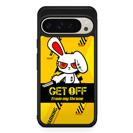 Angry Bunny Throne Google Pixel 9 Pro Case | Slim Protective Cover
