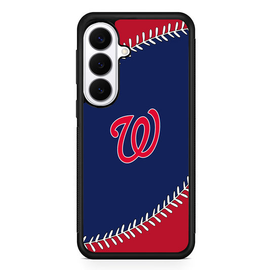 MLB Washington Nationals Logo Samsung Galaxy S26 Plus Case | Slim Protective Cover for Samsung Galaxy S26 Plus