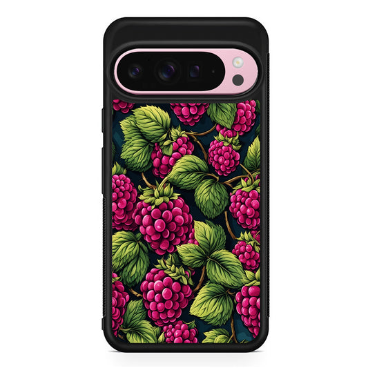 Raspberry Fresh Tropical Fruit Google Pixel 9 Pro XL Case | Protective Cover