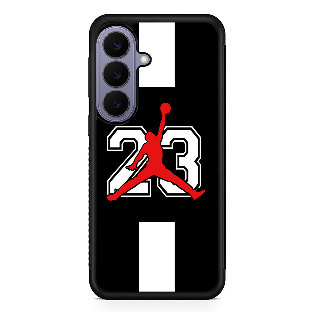 Air Jordan Stripe Prime Samsung Galaxy S26 Case | Slim Protective Rubber Case for Samsung S26