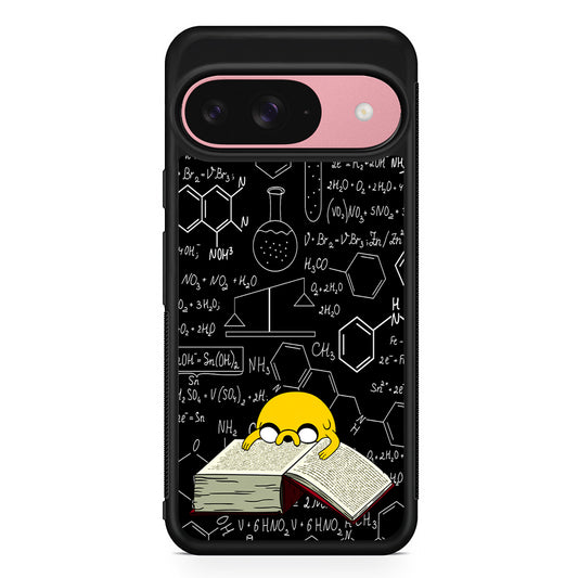 Adventure Time Jake the Dog Learns Google Pixel 9 Case | Google Pixel 9 Protective Rubber Case
