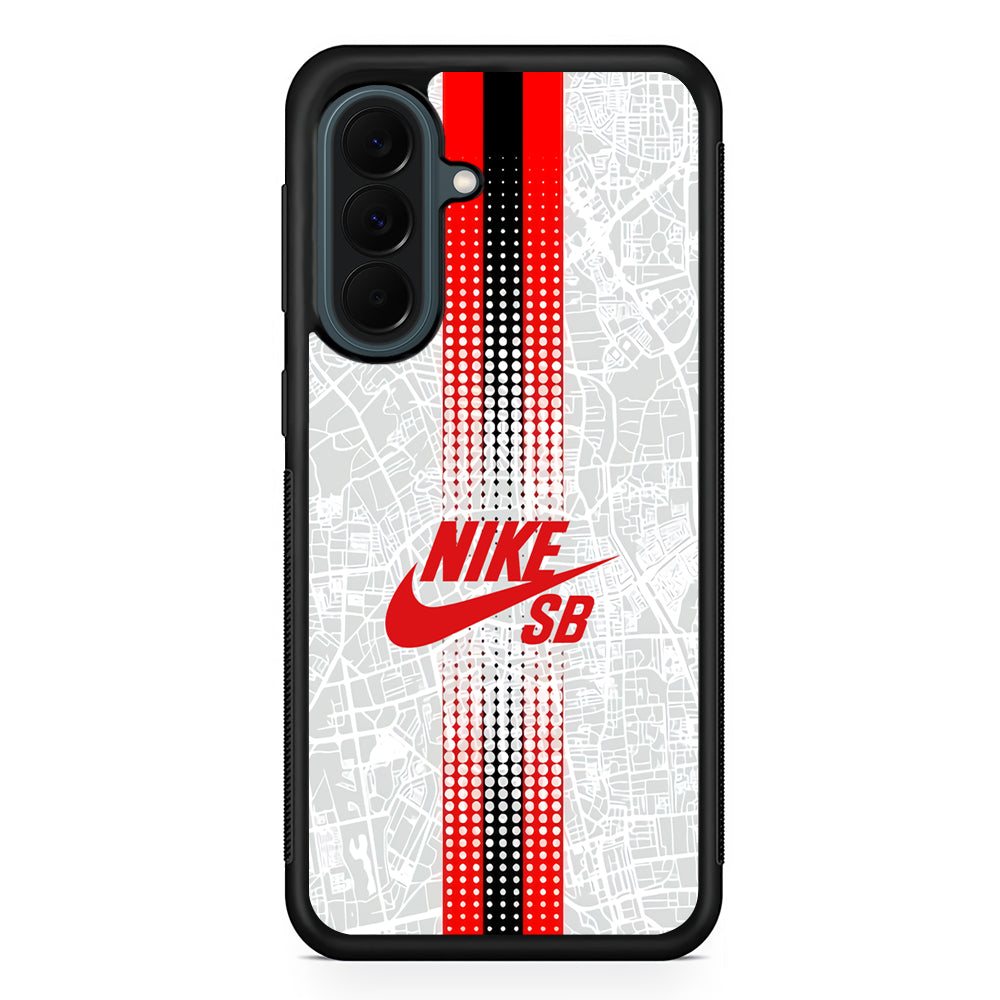 Nike SB in Town Map Samsung Galaxy A37 Case | Samsung Galaxy A37 Rubber Phone Case