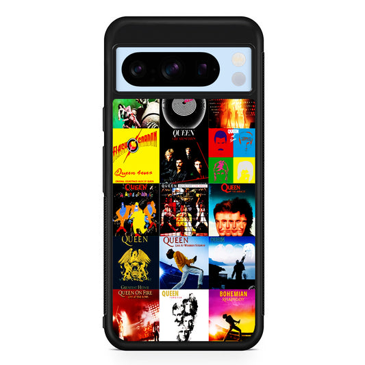 Queen Album Aesthetic Google Pixel 8 Pro Case | Slim Rubber Case for Google Pixel 8 Pro