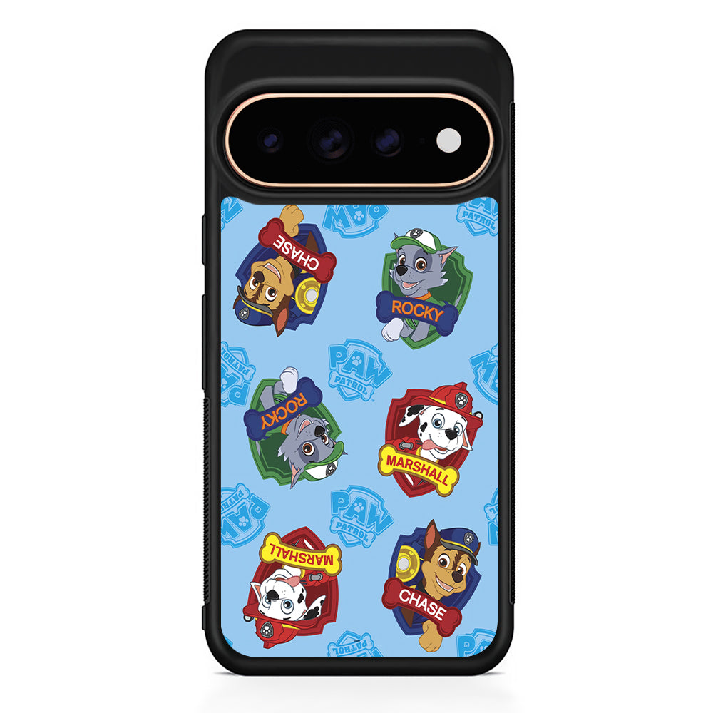 Paw Patrol Blue Background Google Pixel 11 Pro Case - Stylish Protective Phone Case
