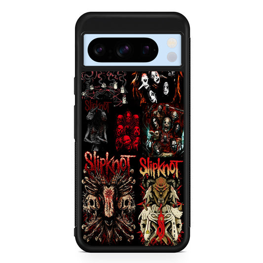 Slipknot Heavy Metal Band Google Pixel 8 Pro Case | Slim Rubber Case for Google Pixel 8 Pro