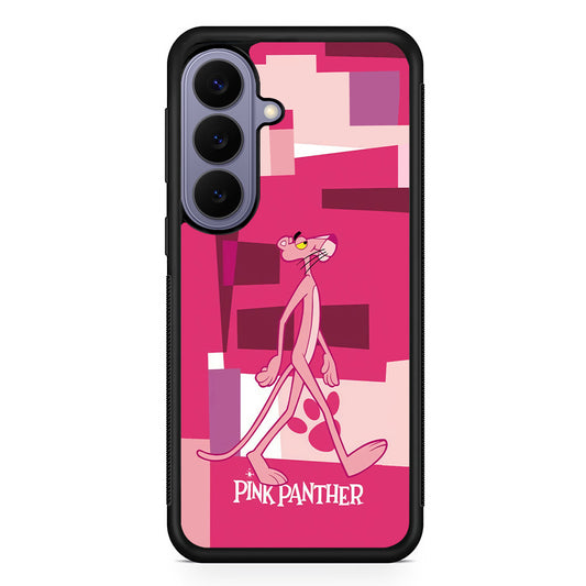 Pink Panther Walk Away Samsung Galaxy S26 Case | Durable Rubber Case for Samsung Galaxy S26