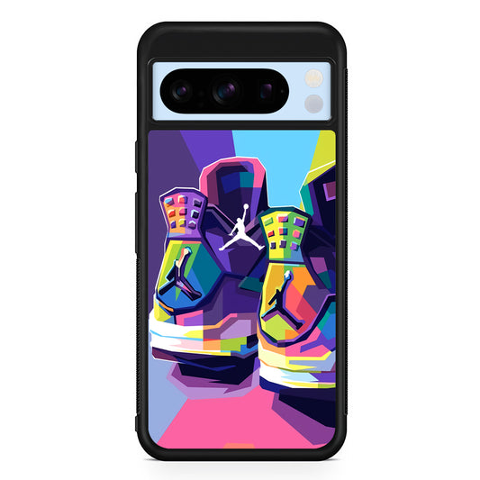 Air Jordan Pop Art Touch Google Pixel 8 Pro Case | Slim Protective Cover