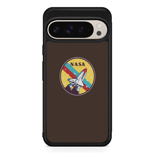 Nasa Dark Aircraft Icon Google Pixel 9 Pro Case | Slim Protective Cover