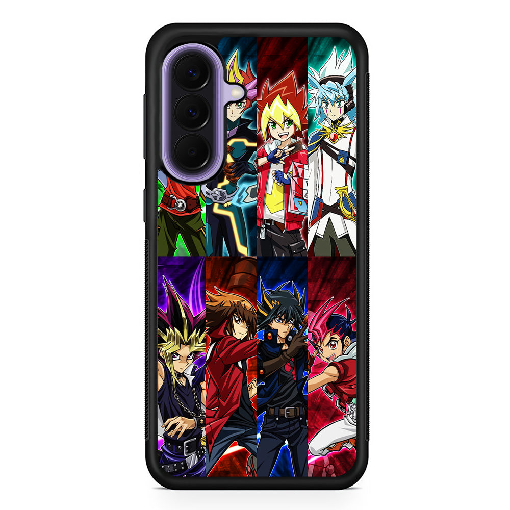 Yu-Gi-Oh All Main Character Samsung Galaxy A57 Case | Slim Samsung Galaxy A57 Rubber Case