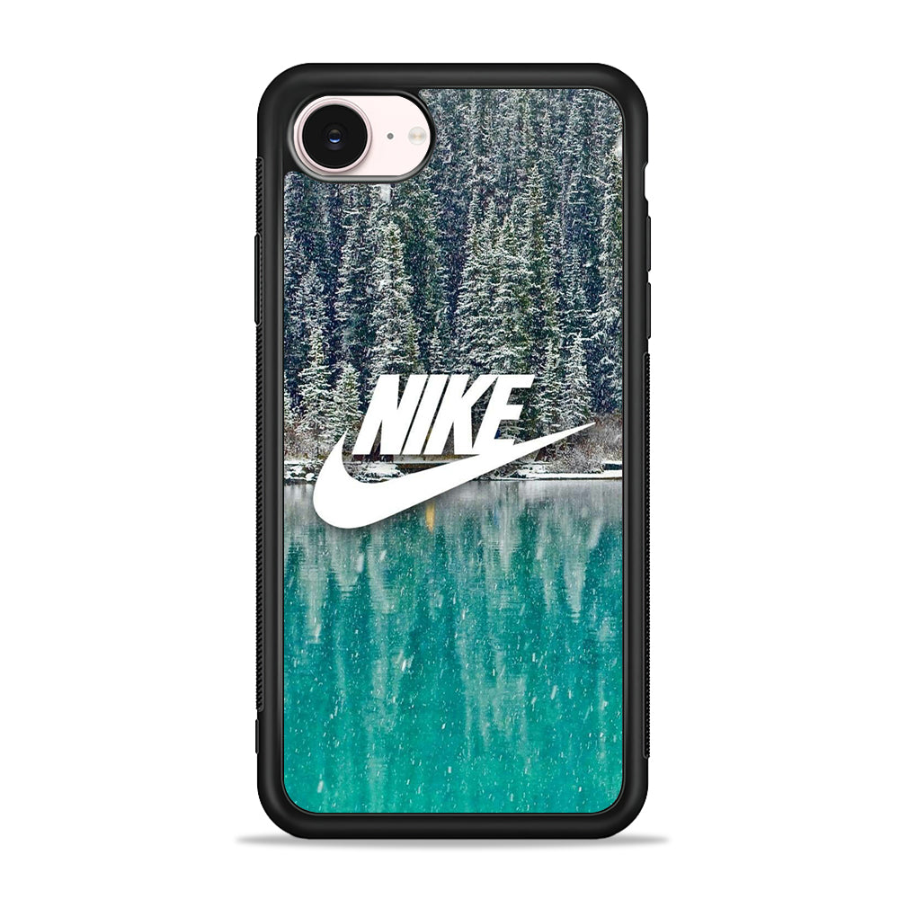 Nike Sweet Winter Moment iPhone 17e Case - Silicone Case