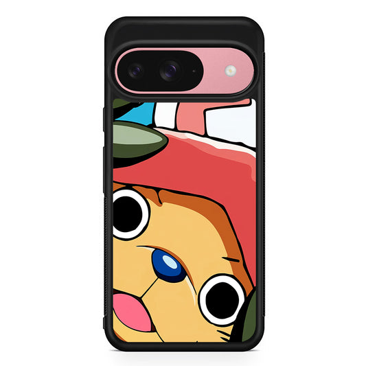 One Piece Chopper Face Google Pixel 9 Case | Google Pixel 9 Protective Rubber Case