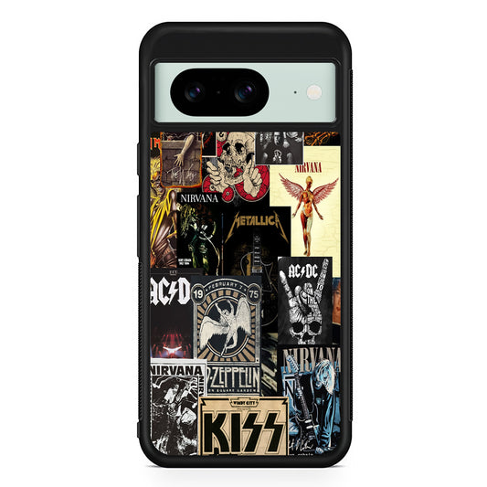Heavy Metal Rock Music Band Google Pixel 8 Case | Durable Protective Cover for Google Pixel 8