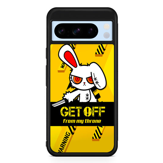 Angry Bunny Throne Google Pixel 8 Pro Case | Slim Rubber Case for Google Pixel 8 Pro